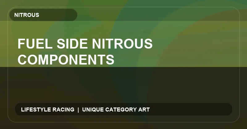 Fuel Side Nitrous Components